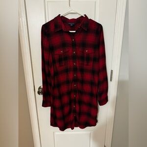 Flannel dress